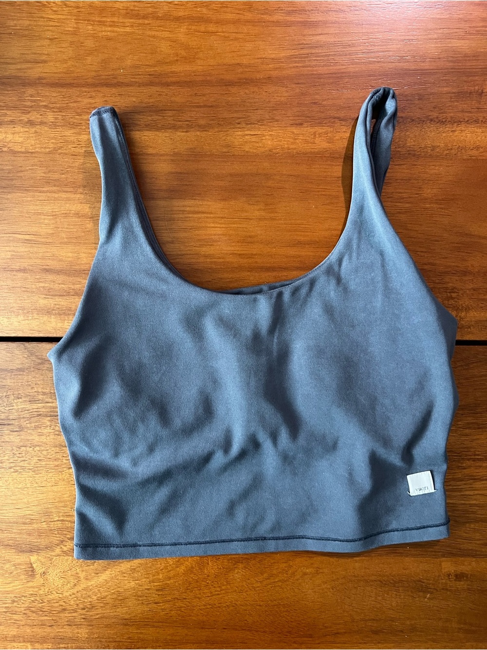 vuori grey tank top